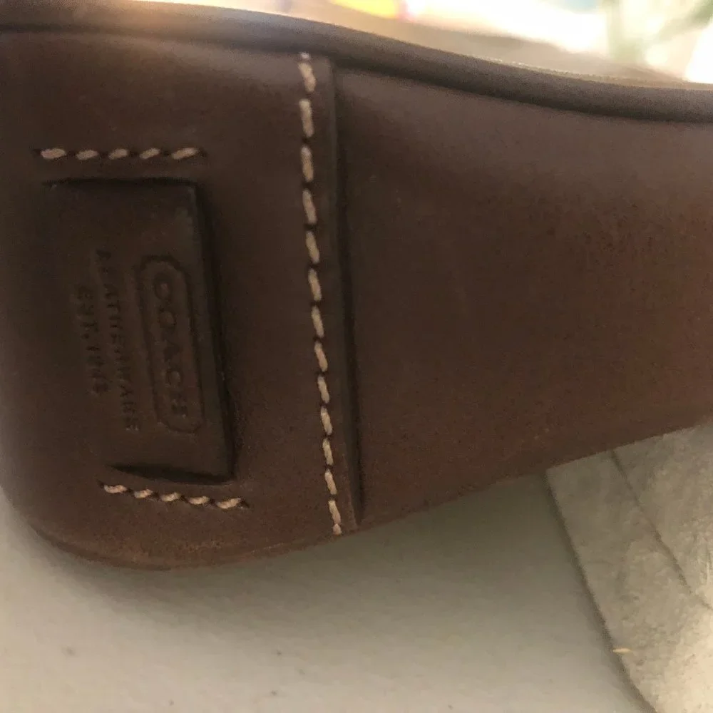 Coach Leather Satchel Shoulder Bag or Wristlet - convertible - Picture 6 of 15